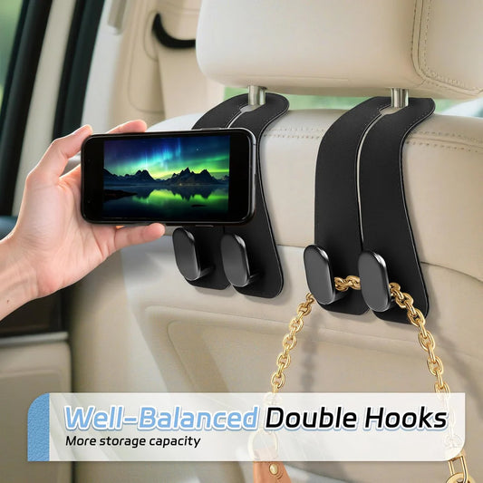 2Pcs Car Seat back Hook